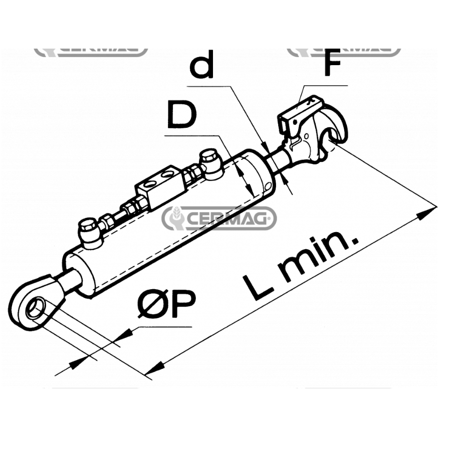 Topling hidraulični CBM 13224