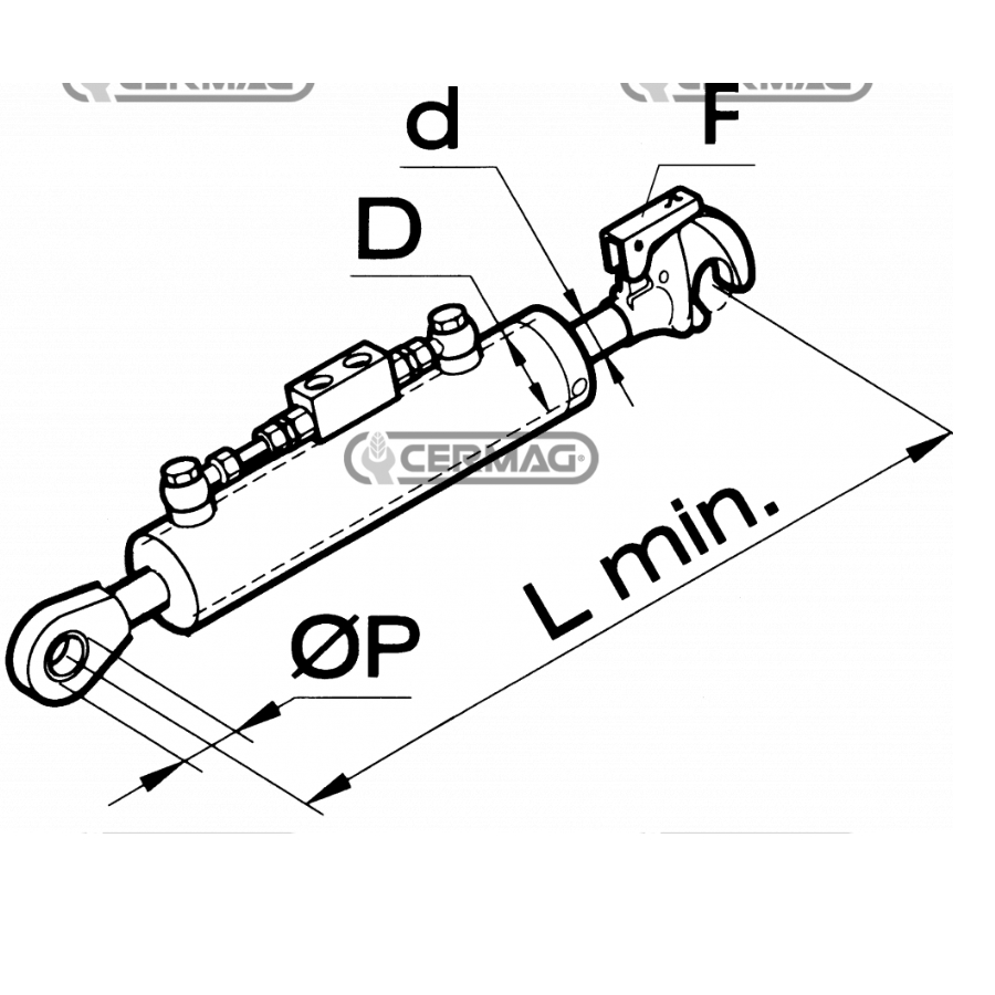 Topling hidraulični CBM 12495