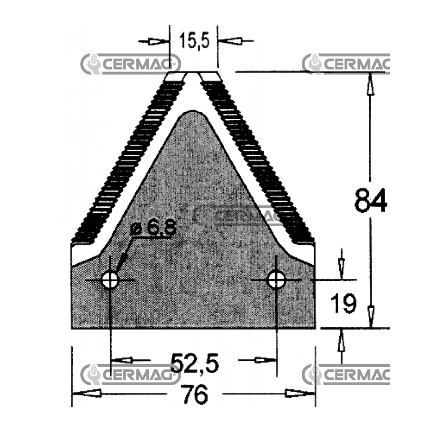 Nož kose New Holand-Laverda  9088