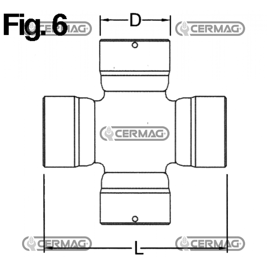 Krst kardana 27x70   12910