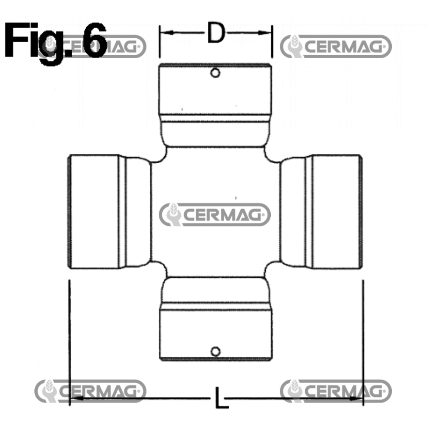 Krst kardana 28.5x71.5      7847
