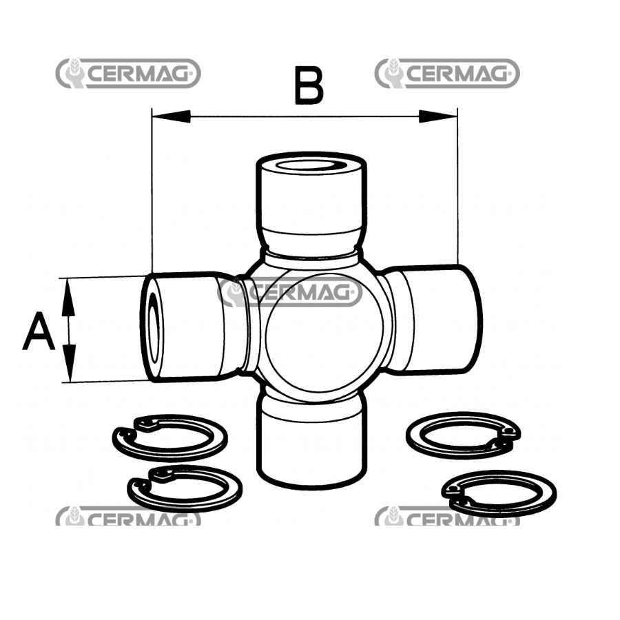 Krst kardana 22x76-24x61 WWE       8953
