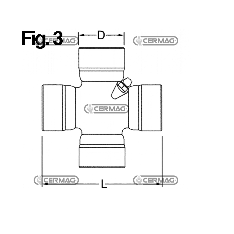 Krst kardana 27x81,7    12912